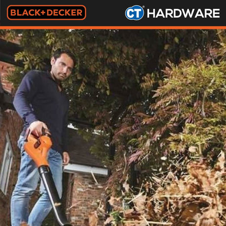 Black & Decker GWC1820PCF POWERCOMMAND™ Boost Leaf Blower 18V (20V Max) Incl. 2.0Ah Battery & Charger