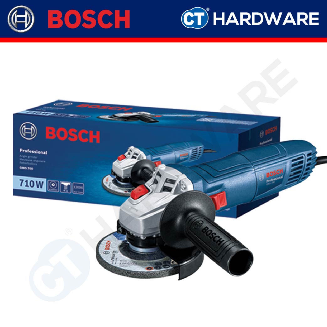 BOSCH GWS 700 Professional Angle Grinder 710W 4" 100mm [06013A31L0 | GWS700]