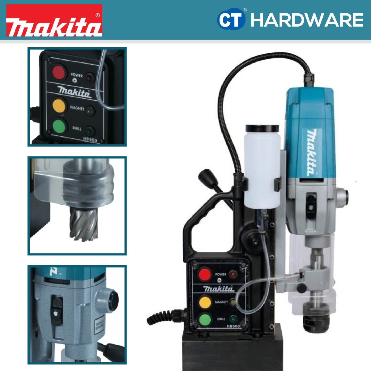 MAKITA HB500 Magetic Drilling