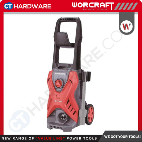 WORCRAFT HC17-090 HIGH PRESSURE CLEANER 1700W | 90BAR | 5.5L/MIN [ HC17090 ]