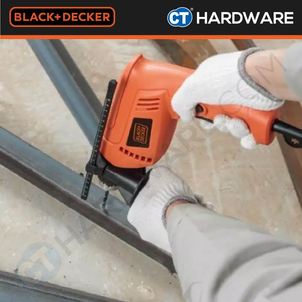 Black+Decker HD650BXH-B1 Percussion Hammer Drill 550W C/W Accessories And Tool Box