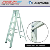 EVERLAS HD HEAVY DUTY SINGLE SIDED LADDER STEP: 4 - 16 HEIGHT: 982MM - 3952MM FOR GENERAL HOUSEHOLD AND FACTORY