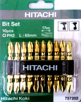 Hikoki Philip No 2 # Screwdriver Bits (757202)