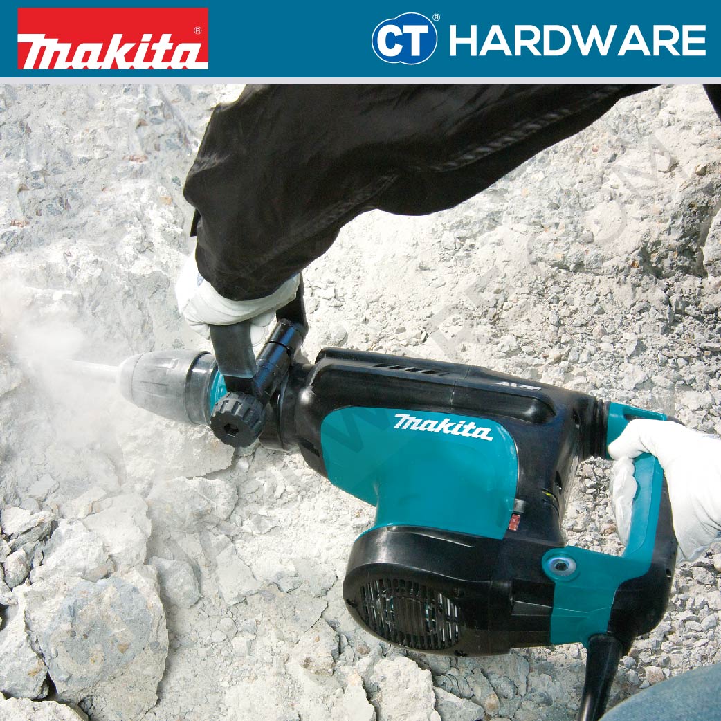 MAKITA HM1213C 1510W ADAPTED FOR SDS-MAX BITS DEMOLITION HAMMER
