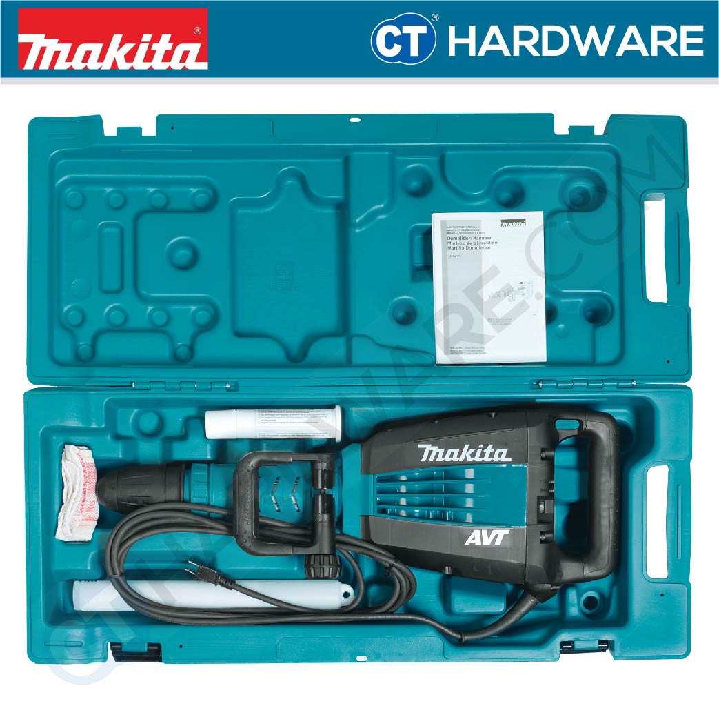 MAKITA HM1214C ADAPTED FOR SDS-MAX BITS DEMOLITION HAMMER