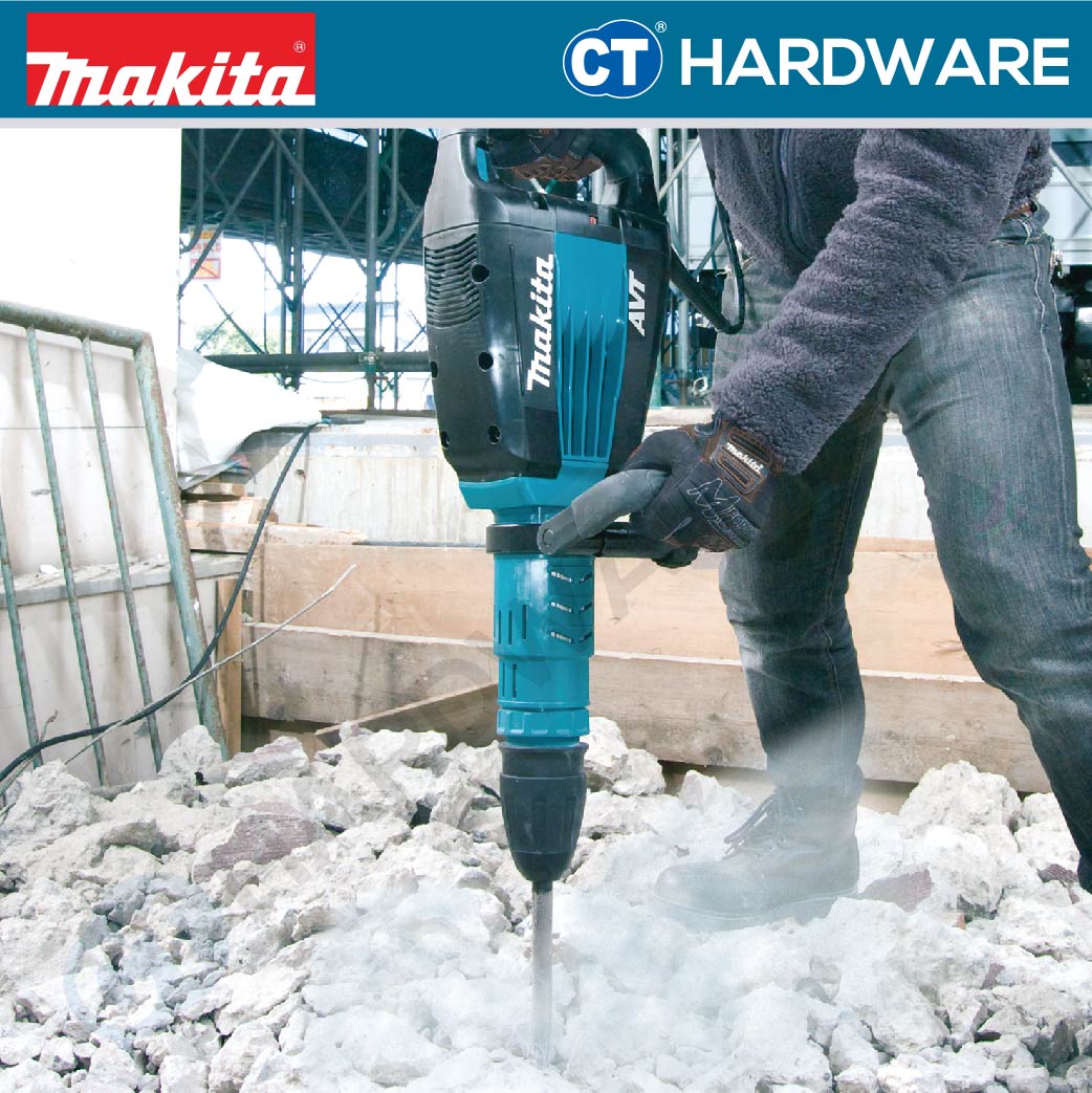 MAKITA HM1214C ADAPTED FOR SDS-MAX BITS DEMOLITION HAMMER
