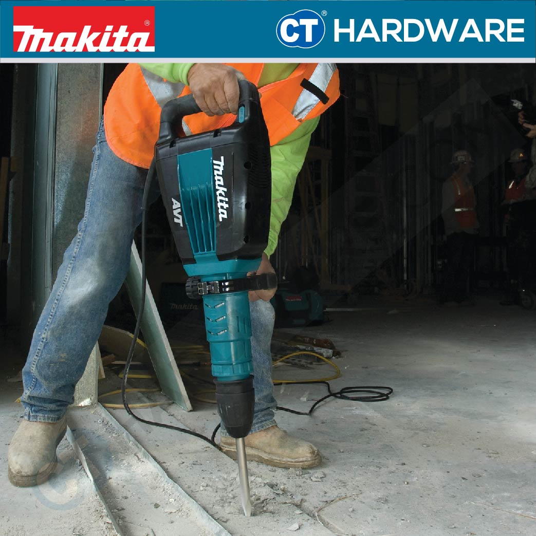 MAKITA HM1214C ADAPTED FOR SDS-MAX BITS DEMOLITION HAMMER