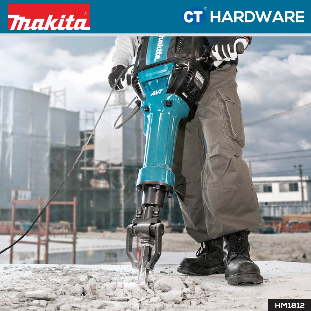 MAKITA HM1812 ELECTRIC BREAKER 28.6MM (1-1/8") 2000W 870IPM