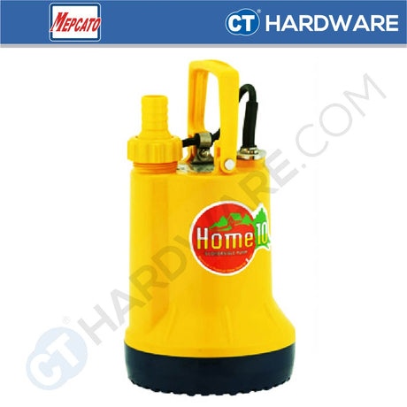 MEPCATO HOME 10 SUBMERSIBLE PUMP 120W | 105L/MIN | 9M HEAD | 1/2" | 3/4" | ADAPTOR THREAD 1-1/4" ( MANUAL ) [ HOME10 ]