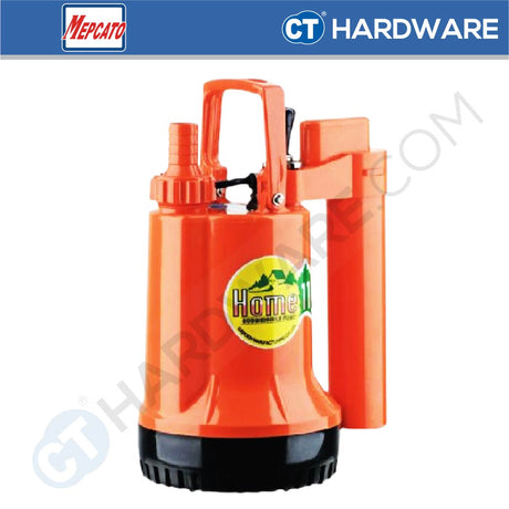 MEPCATO HOME 11A SUBMERSIBLE PUMP 120W | 130L/MIN | 9M HEAD | 1/2" | 3/4" | ADAPTOR THREAD 1-1/4" ( AUTO ) [ HOME11A ]