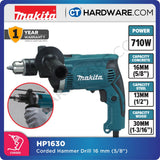 Makita HP1630 Hammer Drill 16mm 710W