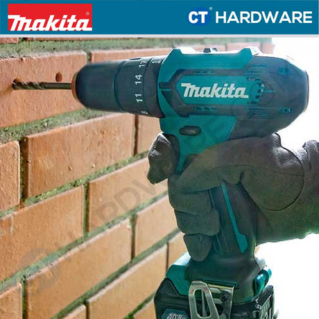 Makita HP333DZ/ DWYE/ DWY/ DWAE/ DSME CXT 12Vmax Cordless Hammer Driver Drill 10mm 28NM (Body Only | 1-Battery | 2-Battery)