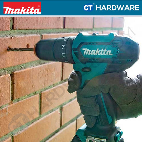 Makita HP333DZ/ DWYE/ DWY/ DWAE/ DSME CXT 12Vmax Cordless Hammer Driver Drill 10mm 28NM (Body Only | 1-Battery | 2-Battery)