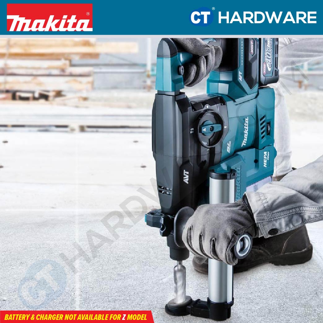 MAKITA HR008GZ | HR008GM201 CORDLESS COMBINATION HAMMER 40V | 30MM | 4500IPM | 3.9J