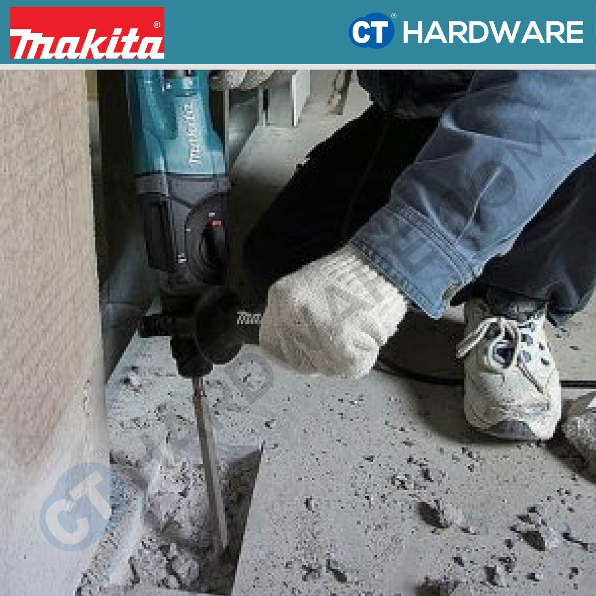 MAKITA HR2470X5 ROTARY HAMMER 24MM 780W SET ( 3 MODES )