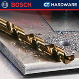 BOSCH HSS-G COBALT DRILL BIT 135° METAL DRILL BIT SIZE 4.1MM TO 6.0MM - 1 PC