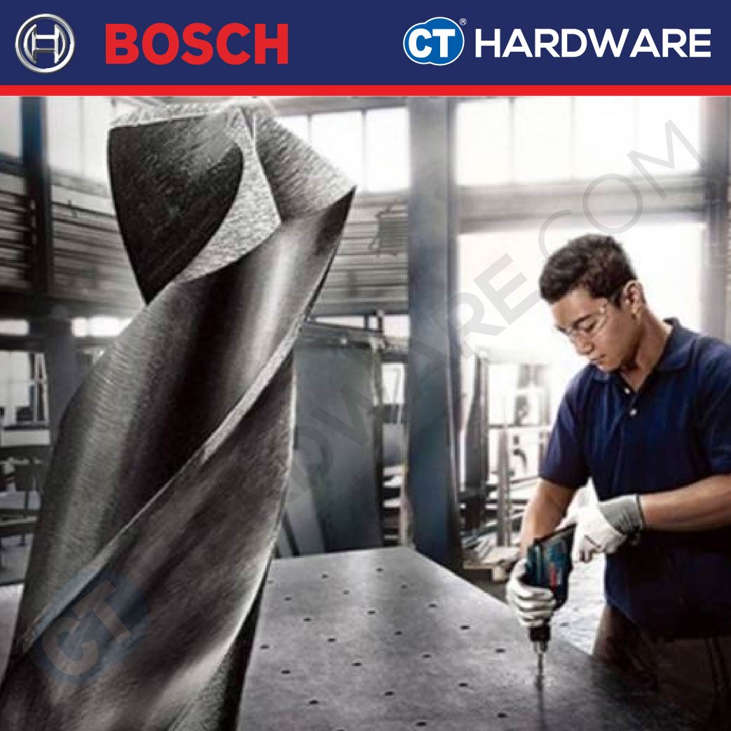 BOSCH ORIGINAL HSS-G METAL DRILL BIT SIZE 12.1MM - 13.0MM [ 1PC ]