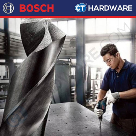 Bosch ORIGINAL HSS-G METAL DRILL BIT SIZE 4.1MM - 5.0MM [ 1PC ]