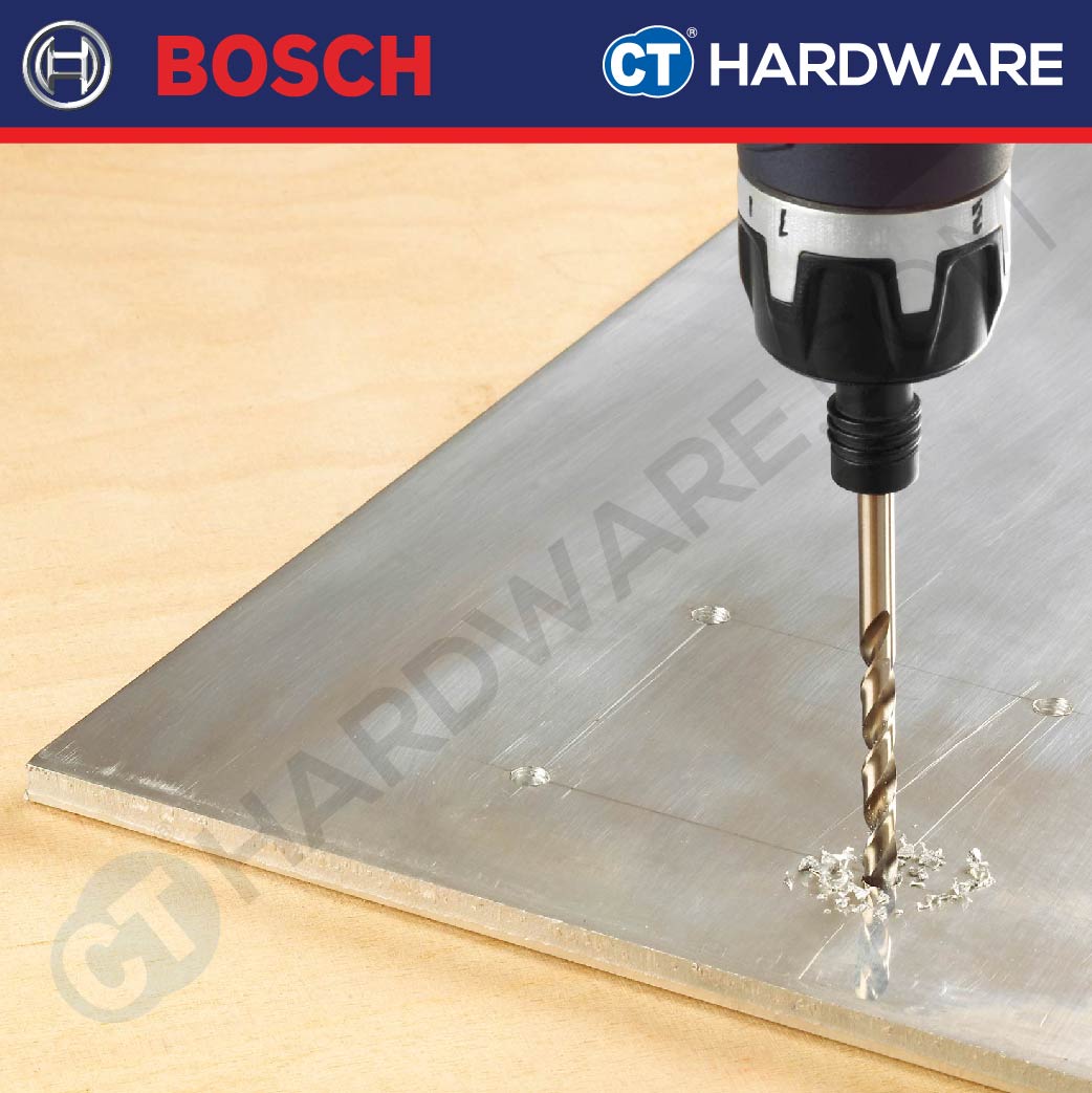 BOSCH ORIGINAL HSS-G METAL DRILL BIT SIZE 1.0MM - 2.0MM [ 1PC ]