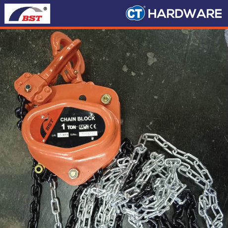 BST HSZ-A619 MANUAL CHAIN BLOCK 1TON | 2TON | 3 TON | 1.5 TON x 5M | HEAVY DUTY | LOAD CHAIN GRADE 80