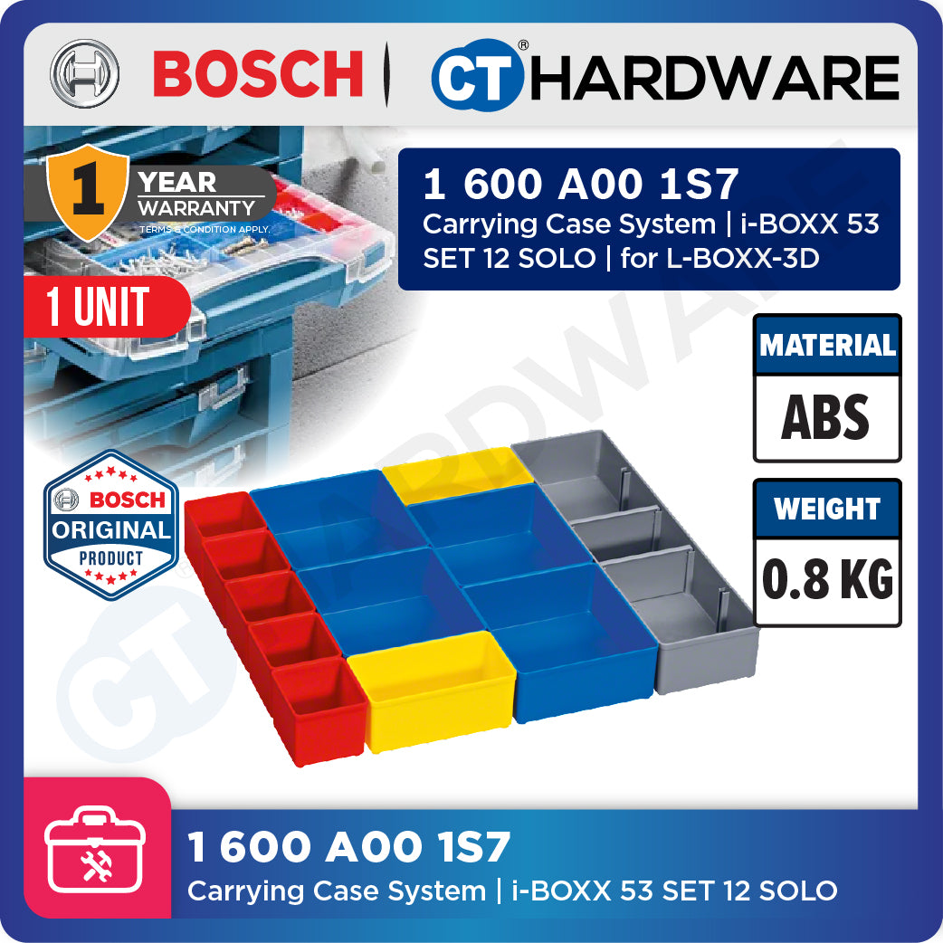 Bosch PRO i-BOXX 53 Set 12 Organiser Case [1600A001S7]