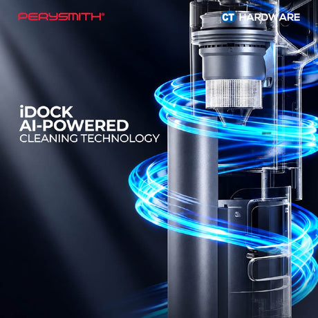 PerySmith D5 iDock Cordless Vacuum Cleaner 18.5V 30,000Pa