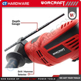 WORCRAFT ID-700 CORDED IMPACT DRILL 13MM 650W 3000RPM [ ID700 ]