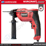 WORCRAFT ID850 CORDED IMPACT DRILL 13MM | 650W | 3000RPM