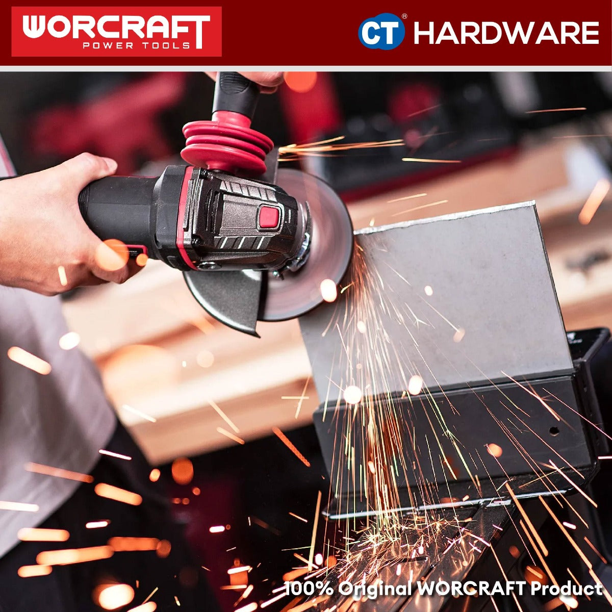 WORCRAFT GS-F16/100-1H CUTTING DISC SIZE 4" | 105MM X 1.0MM X 16MM SUITABLE FOR STAINLESS STEEL - 1PC [ GSF161001H ]