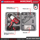 WORCRAFT IW1000A CORDED IMPACT WRENCH 1020W | 500Nm | 2600RPM | 2700BPM | 1/2" SQUARE HEAD