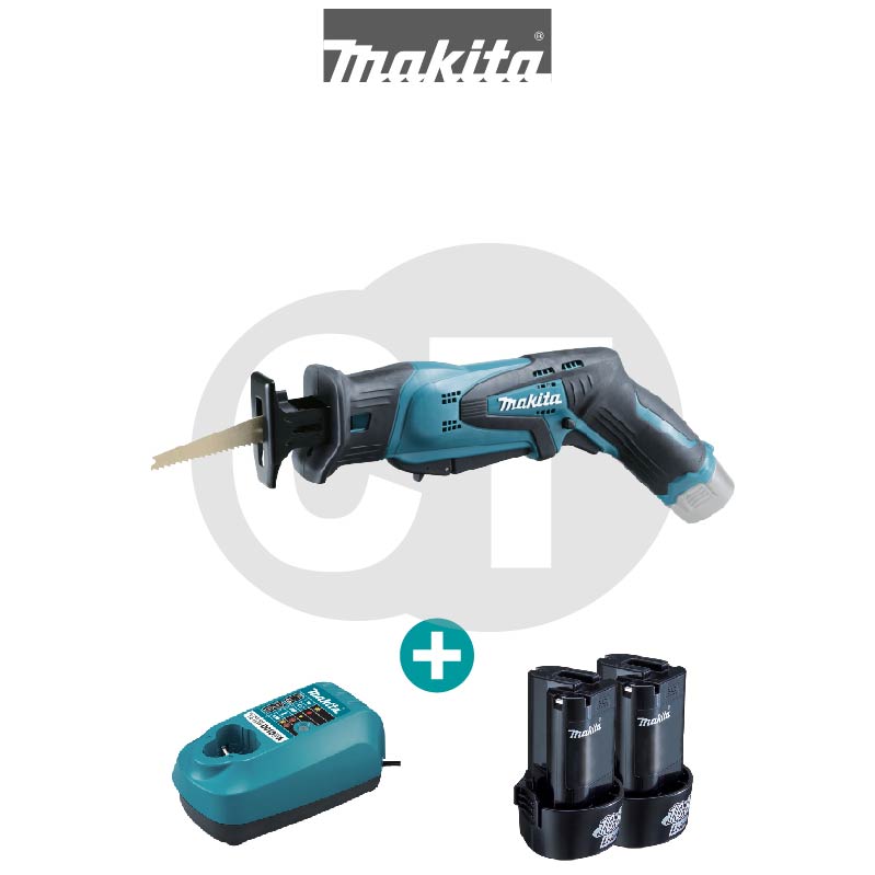 MAKITA JR100DWE RECIPROCATING SAW 10.8V LI-ION CORDLESS WITH KEYLESS BLADE CHANGE