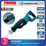 MAKITA JR3070CT SABRE SAW 4.3KG 1510W 130MM  2800RPM ( VARIABLE SPEED )