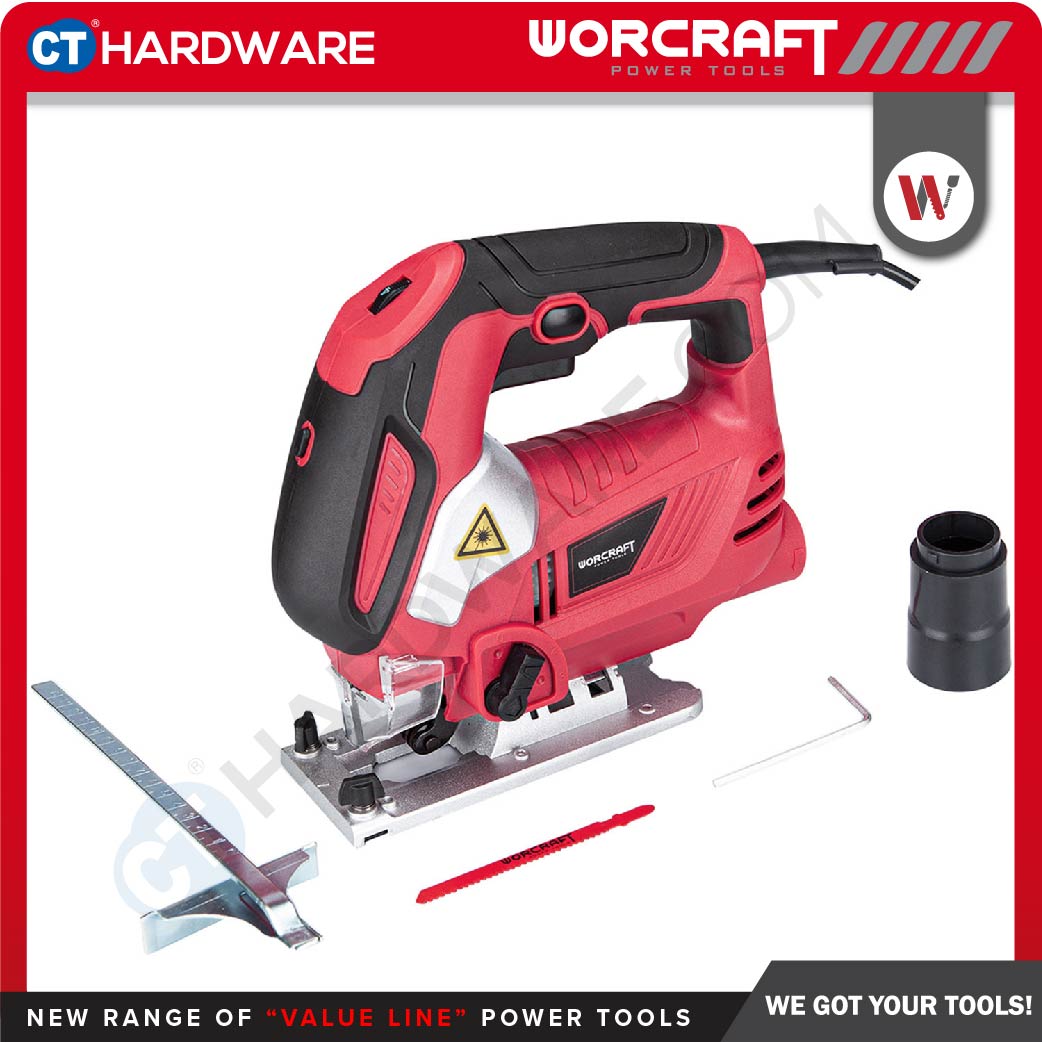 WORCRAFT JS08-100A CORDED JIGSAW 810W | 800-3000MIN | 100MM [ JS08100A ]