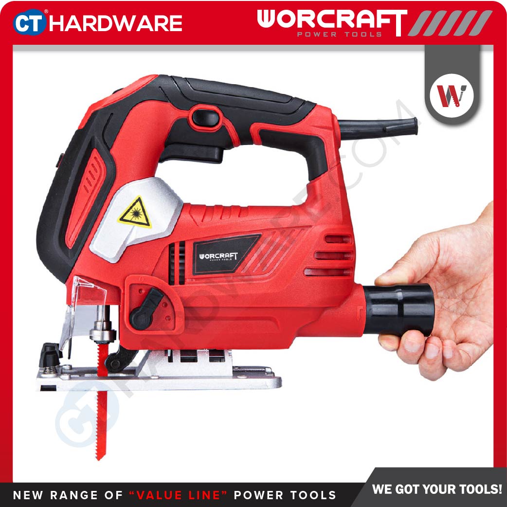 WORCRAFT JS08-100A CORDED JIGSAW 810W | 800-3000MIN | 100MM [ JS08100A ]