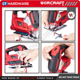 WORCRAFT JS08-100A CORDED JIGSAW 810W | 800-3000MIN | 100MM [ JS08100A ]