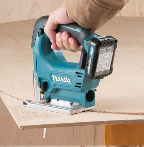 Makita JV101DWYE CXT 12Vmax Cordless Jigsaw Incl. 2x 1.5Ah Battery, 1x Charger