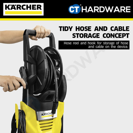 Karcher K 3 HR PLUS High Pressure Washer 1600W 120 Bar 6.3lpm [K3HRPLUS | 15992610]