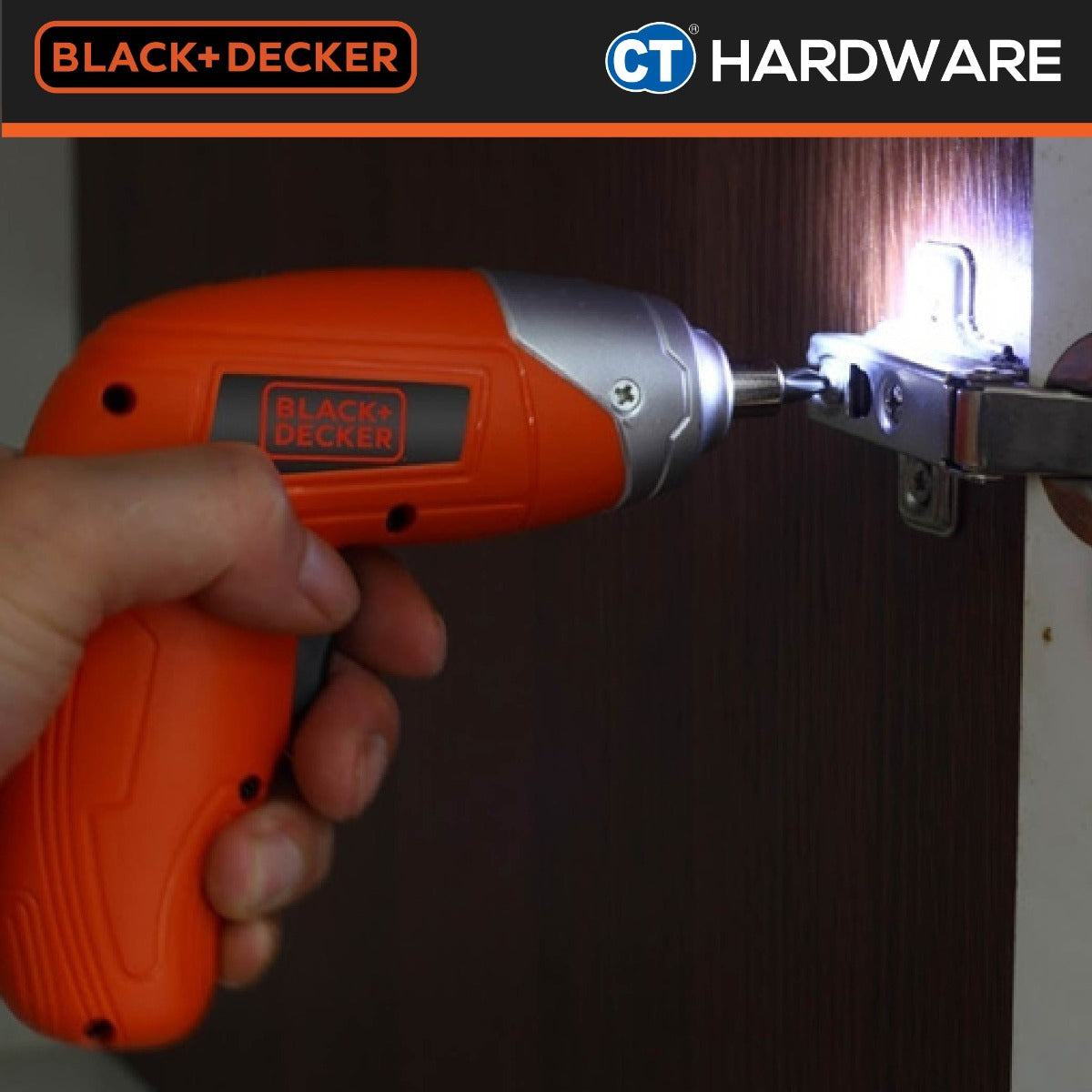 BLACK & DECKER KC3610-XD 3.6V CORDLESS SCREWDRIVER BLISTER PACK WITH DRIVER SET 10PCS BITS