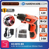 Black+Decker KC4815 Cordless Dry  Wall Screwdriver 4.8V 200RPM