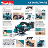 MAKITA KP001GM201 / KP001GZ CORDLESS PLANER 40V | 82 mm (3-1/4") | 15000RPM [ KP001G ]