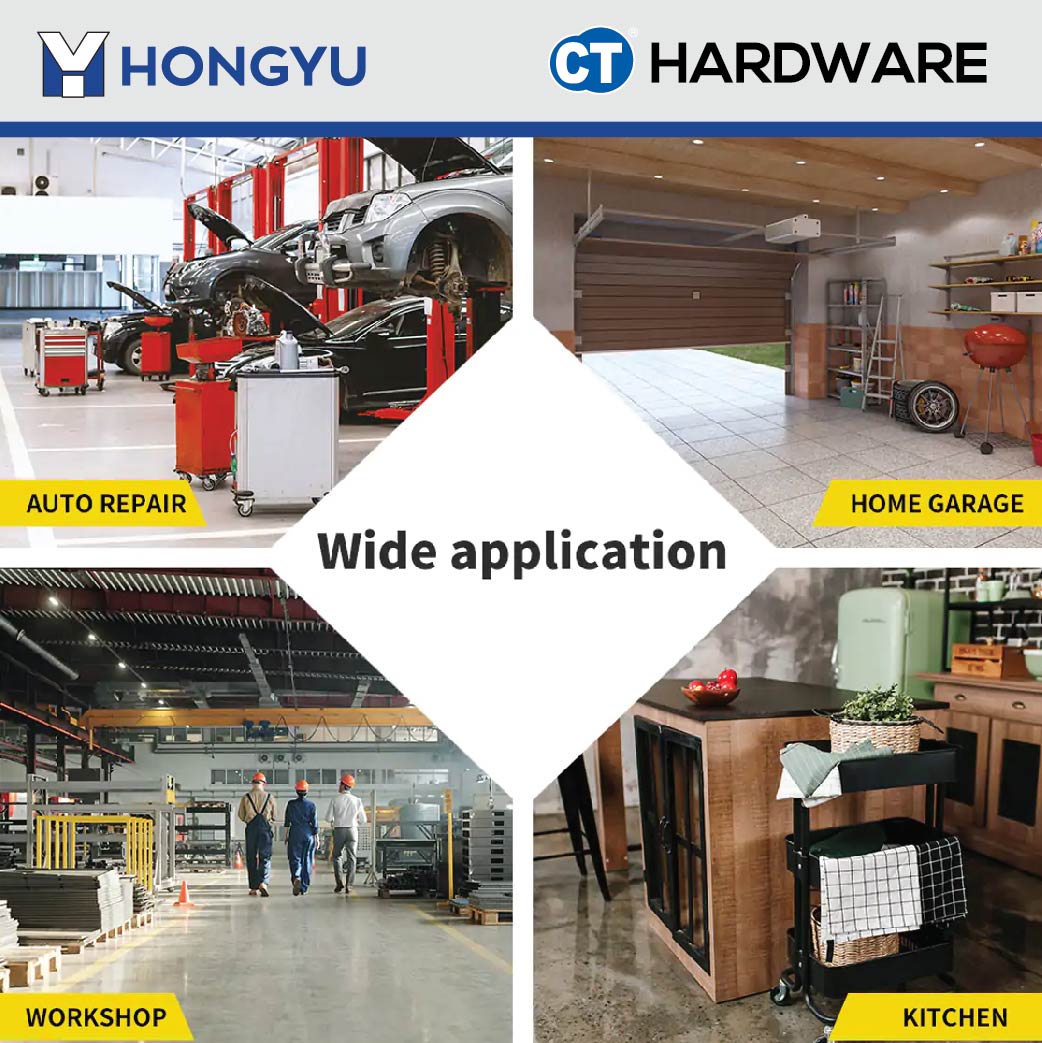 HONG YU TOOL CABINET 3 LAYERS  700MM X 365MM X 760MM JS17