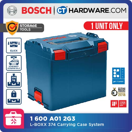 BOSCH L-BOXX 102 | L-BOXX 136 | L-BOXX 238 | L-BOXX 374 CARRYING CASE SYSTEM - 1UNIT