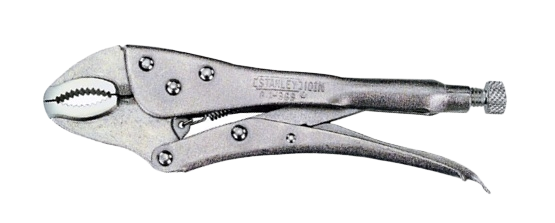 STANLEY CURVED JAW LOCKING PLIERS SIZE 5" TO 10" 84367 / 84368 / 84369