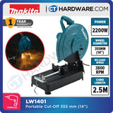 MAKITA LW1401 355MM (14″) – PORTABLE CUT-OFF  MACHINE