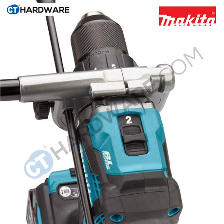 Makita HP001GD201 XGT 40Vmax Cordless Brushless Hammer Driver Drill 13mm 125NM Incl. 2x 2.5Ah Battery, 1x Charger