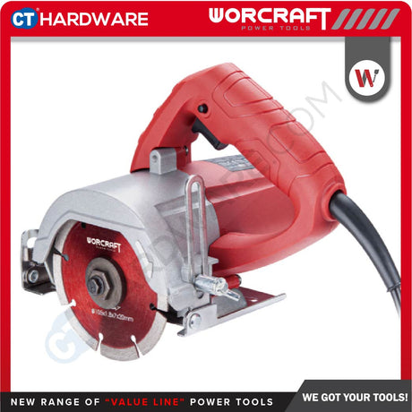 WORCRAFT MC14-110A CORDED MARBLE CUTTER & CONCRETE CUTTER 1400W | 13000RPM | M14 ( MC14110A )