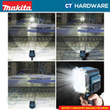 MAKITA ML007G CORDLESS FLASHLIGHT 40V | 1250LM WITHOUT BATTERY & CHARGER (TWAML007G)