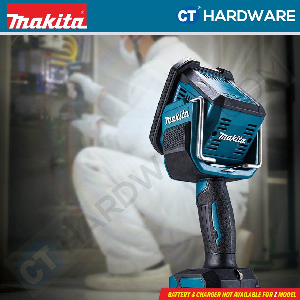MAKITA ML007G CORDLESS FLASHLIGHT 40V | 1250LM WITHOUT BATTERY & CHARGER (TWAML007G)
