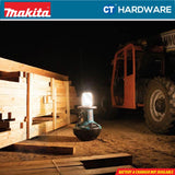 MAKITA ML010G CORDLESS AREA WORKLIGHT 18V/ 40V | HIGH 5500LM | MEDIUM 3000LM | LOW 1500LM WITHOUT BATTERY AND CHARGER