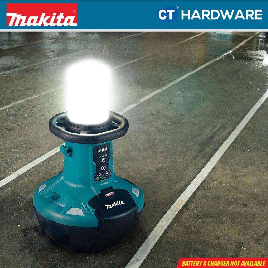 MAKITA ML010G CORDLESS AREA WORKLIGHT 18V/ 40V | HIGH 5500LM | MEDIUM 3000LM | LOW 1500LM WITHOUT BATTERY AND CHARGER
